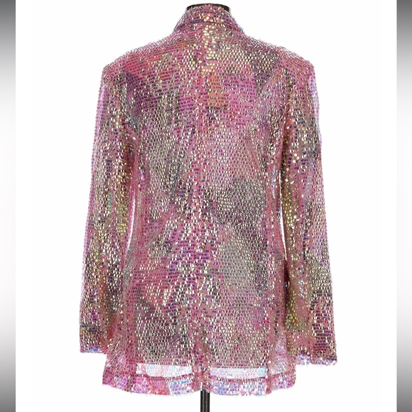 Celia B Pink Sequin Kimbazi Blazer - Picture 5 of 5
